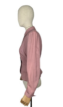 Load image into Gallery viewer, Original 1940&#39;s Pretty Pink Lightweight Wool Single Breasted Jacket - Bust 36 38
