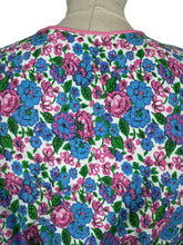 Load image into Gallery viewer, Original 1940's Pink, Blue and White Cotton Apron - Great Chore Dress - Would Make A Great Summer Dress - Bust 34 35
