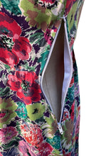 Load image into Gallery viewer, Original 1940’s Painterly Floral Dress - Petite Length - Bust 34
