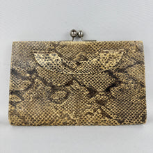 Load image into Gallery viewer, Original Wilco 1930&#39;s 1940&#39;s Faux Snakeskin Clutch Bag - Great Vintage Accessory
