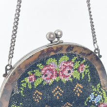 Load image into Gallery viewer, Stunning Edwardian Era Beaded Evening Purse with Floral Design - Fabulous Bag
