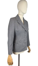 Load image into Gallery viewer, Original 1940's Grey Wool Single Breasted Jacket by F.A.Brackley - Bust 34 36 *
