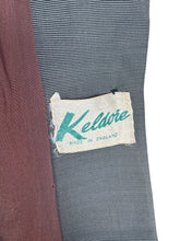 Load image into Gallery viewer, Original 1940s or 1950's Volup Grey Stripe Wool Single Breasted Jacket by Keldore - Bust 40 42
