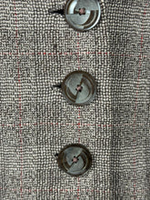 Load image into Gallery viewer, Original 1930’s Henry Page of Aylsham Ltd Brown Check Wool Double Breasted Jacket - Bust 36 38
