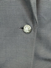 Load image into Gallery viewer, Original 1940s or 1950's Volup Grey Stripe Wool Single Breasted Jacket by Keldore - Bust 40 42
