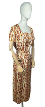 Load image into Gallery viewer, Utterly Fabulous Original 1950&#39;s Greek Themed Novelty Print Belted Dress and Coat Set - Bust 40&quot; *
