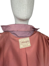 Load image into Gallery viewer, Original 1940&#39;s Pretty Pink Lightweight Wool Single Breasted Jacket - Bust 36 38
