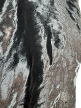 Load image into Gallery viewer, Original 1930's Inky Black Velvet Cape with Crepe Lining - Bust 34 36
