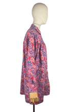 Load image into Gallery viewer, Original 1940's CC41 Pink Floral Cotton Smock - Bust 38 40 42 *

