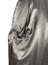 Load image into Gallery viewer, Original 1950's Volup Rensor Green Herringbone Wool Coat with Huge Faux Fur Collar - Bust 42 44
