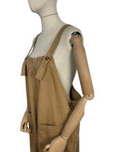 Load image into Gallery viewer, Original 1940&#39;s Women&#39;s Land Army Dungarees - Waist 42 *
