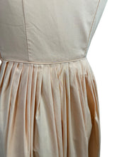 Load image into Gallery viewer, Original 1950's Peach Cotton Fritzi of California Sundress - Bust 32 33 34 *

