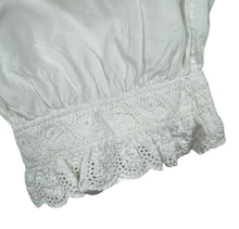 Load image into Gallery viewer, Antique Victorian Open Crotch Bloomers with Button Fastening - Waist 27
