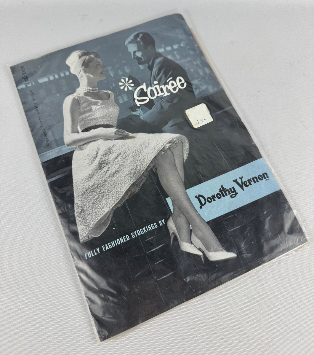 Original Pair of 1950's 1960's Fully Fashioned Soiree Stockings by Dorothy Vernon