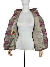 Load image into Gallery viewer, 1970’s Red, Brown and Cream Check Hacking Jacket - Bust 33 34
