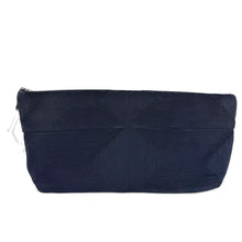 Load image into Gallery viewer, Original 1940's American Corde Style Bag in Navy Blue with Huge Lucite Zip Pull *
