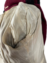 Load image into Gallery viewer, Exceptional Original 1930&#39;s 1940&#39;s Burgundy Wool Princess Coat with Astrakhan Collar - Bust 38
