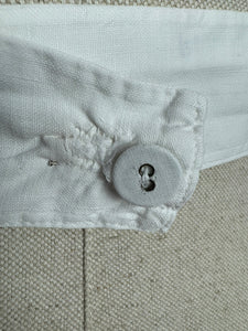 Vintage White Cotton Nurses Uniform Apron - No.3