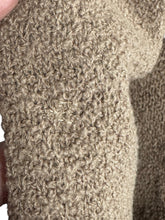 Load image into Gallery viewer, Original 1950's Warm Brown Pure Wool Skirt and Cardigan Knit Set by Kimberly - Bust 36 38 *
