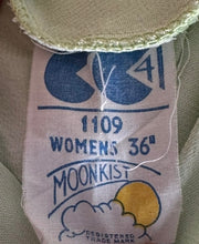 Load image into Gallery viewer, Original 1940’s CC41 Spring Green Satin Step In with Embroidery - Bust 34” *
