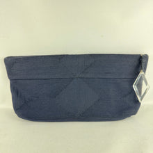 Load image into Gallery viewer, Original 1940's American Corde Style Bag in Navy Blue with Huge Lucite Zip Pull *
