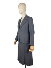 Load image into Gallery viewer, Original 1930's Single Breasted Grey Wool Pinstripe Suit - Bust 34 36
