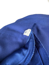 Load image into Gallery viewer, Original 1940&#39;s Hyacinth Blue Fine Linen Skirt Suit by Sacony Palm Beach - Bust 38 40

