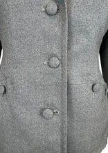 Load image into Gallery viewer, Original 1940's Grey Wool Single Breasted Jacket by F.A.Brackley - Bust 34 36 *

