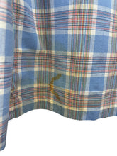 Load image into Gallery viewer, Original Early 1930&#39;s Blue, White, Red and Yellow Cotton Chore Dress - Bust 34 36
