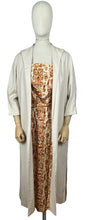 Load image into Gallery viewer, Utterly Fabulous Original 1950&#39;s Greek Themed Novelty Print Belted Dress and Coat Set - Bust 40&quot; *
