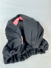 Load image into Gallery viewer, Original 1940's Black Wool Snood from Bergdorf Goodman The Plaza New York
