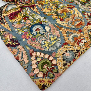 Original Early 20th Century 1910’s 1920’s Silk Embroidered Bag - Beautiful Vintage Handbag