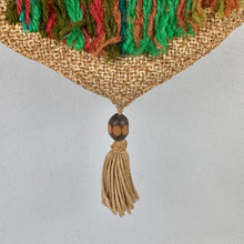 Load image into Gallery viewer, Original Early 20th Century 1910 Embroidered Hessian Bag - Beautiful Antique Handbag
