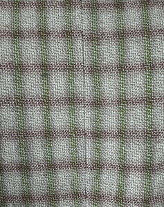 Original 1940's Green and Burgundy Check Wool Suit by Dorchester - Bust 38 40