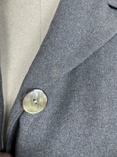 Load image into Gallery viewer, Original 1950's Mornessa Grey Worsted Wool Single Breasted Skirt Suit - Bust 36 38
