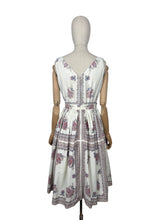 Load image into Gallery viewer, Original 1950’s California Cotton Belted Day Dress - Bust 34 35
