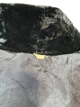 Load image into Gallery viewer, Original 1930's or 1940's Inky Black Velvet Evening Bolero - Bust 32 34
