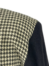Load image into Gallery viewer, Original 1940’s Gimbel Brothers Black and White Check Jacket - Bust 36 38
