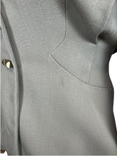 Load image into Gallery viewer, 1940's Single Breasted Light Brown Wool Jacket with Two-tone Buttons - Bust 34 35
