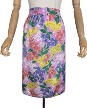 Load image into Gallery viewer, Original Volup 1940's CC41 Rayon Silk Floral Apron by Conquestor
