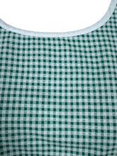 Load image into Gallery viewer, Original 1950&#39;s Green and White Check Three Piece Dress, Bolero and Belt Set by Kerrybrooke - Bust 38
