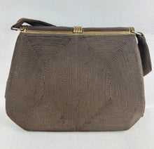 Load image into Gallery viewer, Original 1940's Corde Handbag in Dark Brown
