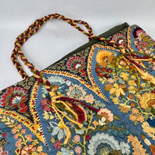Load image into Gallery viewer, Original Early 20th Century 1910’s 1920’s Silk Embroidered Bag - Beautiful Vintage Handbag
