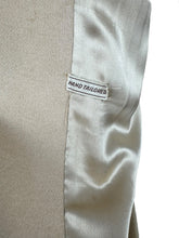 Load image into Gallery viewer, Original Late 1940's Early 1950's Cream Wool Coat with Single Button Closure - Bust 44 46
