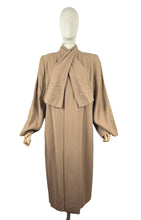 Load image into Gallery viewer, 1940s Volup Caldaric Camel Coloured Wool Coat with Soutache and Trapunto Quilting - Bust 44 46
