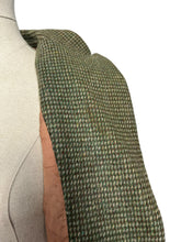 Load image into Gallery viewer, Original 1940’s Green, Brown and Cream Tweed Suit with Green Button Fastener - Bust 38
