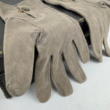 Load image into Gallery viewer, Original 1940&#39;s or 1950&#39;s Men&#39;s Grey Cotton Gloves by Dents Duplex - Size 7 7.5 *
