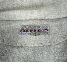 Load image into Gallery viewer, Original 1950&#39;s Oatmeal Wool Cropped Jacket by Richard Shop - Bust 32 34
