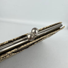 Load image into Gallery viewer, Original Wilco 1930&#39;s 1940&#39;s Faux Snakeskin Clutch Bag - Great Vintage Accessory
