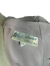 Load image into Gallery viewer, Original 1940's Pale Lilac Crepe Button Back Blouse with Tucked Front - Bust 36
